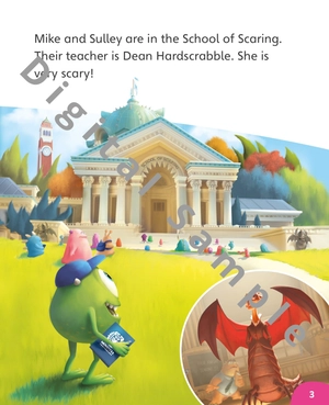 bộ disney kids readers level 2: monsters university - Ảnh 5