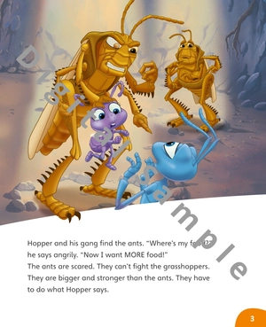 bộ disney kids readers level 3: a bug's life - Ảnh 5