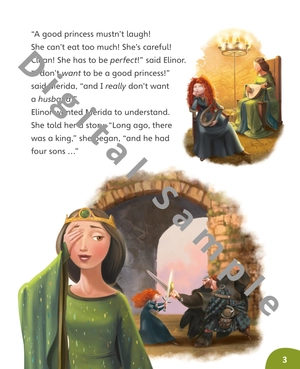 bộ disney kids readers level 4: brave - Ảnh 5