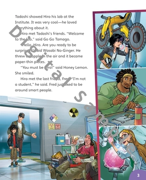 bộ disney kids readers level 5: big hero 6 - Ảnh 5
