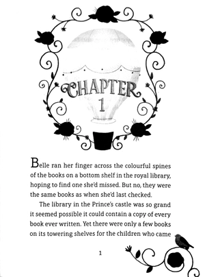 bộ disney princess - belle: belle takes flight (novel 224 disney) - Ảnh 3