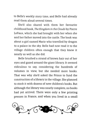 bộ disney princess - belle: belle takes flight (novel 224 disney) - Ảnh 4