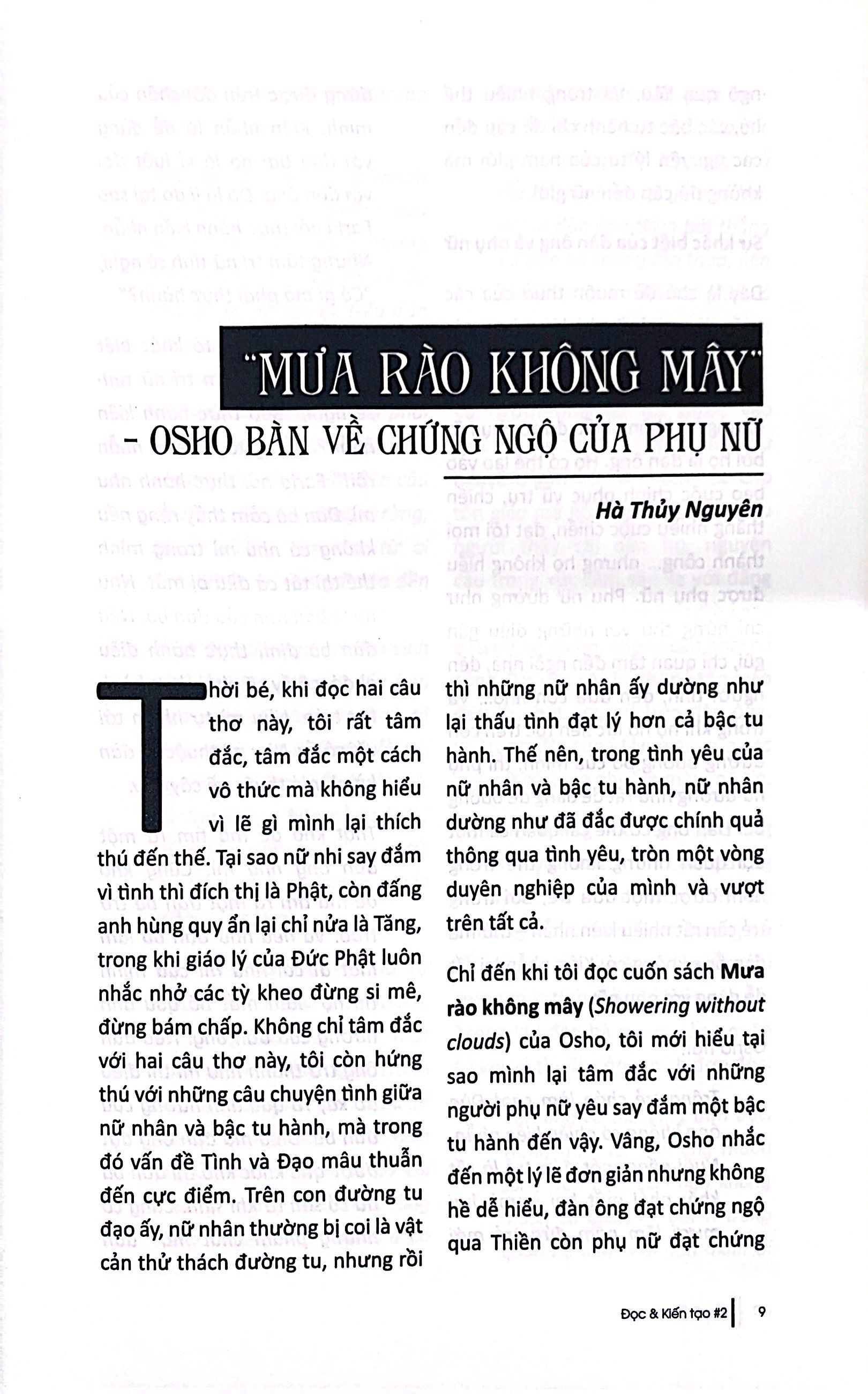 bộ đọc và kiến tạo #2 - nguồn yêu - Ảnh 5