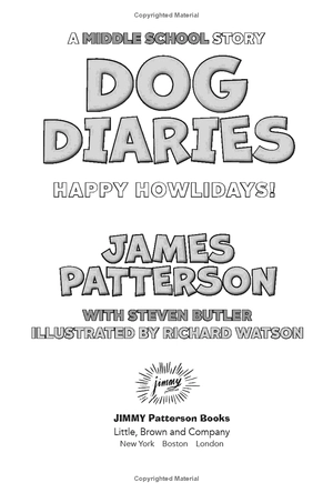 bộ dog diaries 2: happy howlidays: a middle school story - Ảnh 7