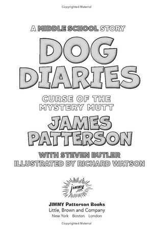 bộ dog diaries 4: curse of the mystery mutt: a middle school story - Ảnh 7