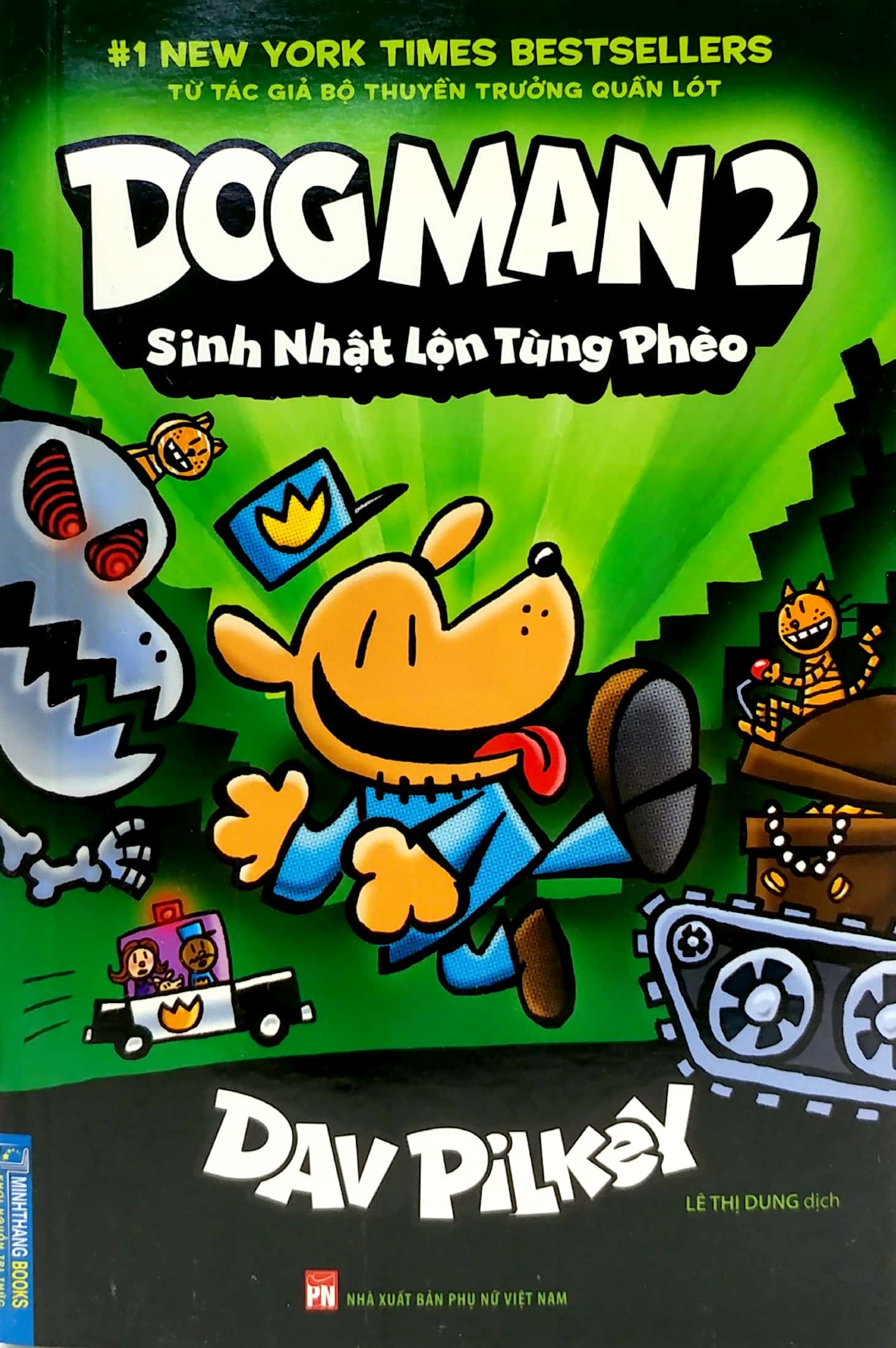 bộ dog man 2 - sinh nhật lộn tùng phèo - Ảnh 2