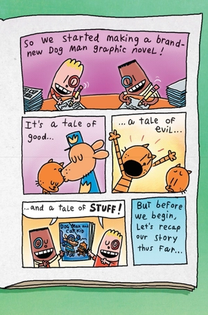 bộ dog man #4: dog man and cat kid: a graphic novel - Ảnh 8