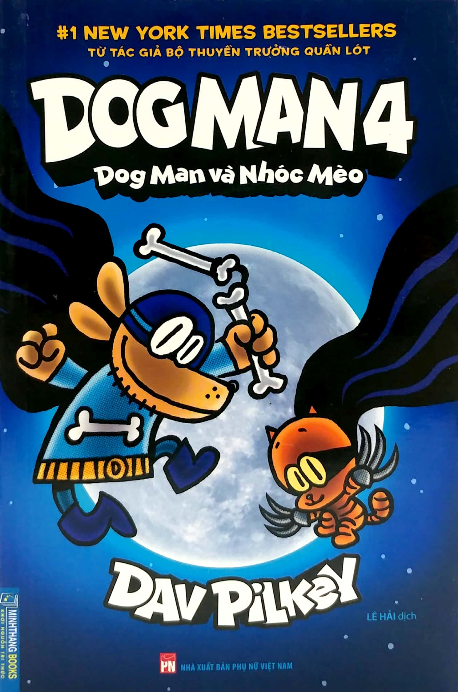 bộ dog man 4 - dog man và nhóc mèo - Ảnh 2