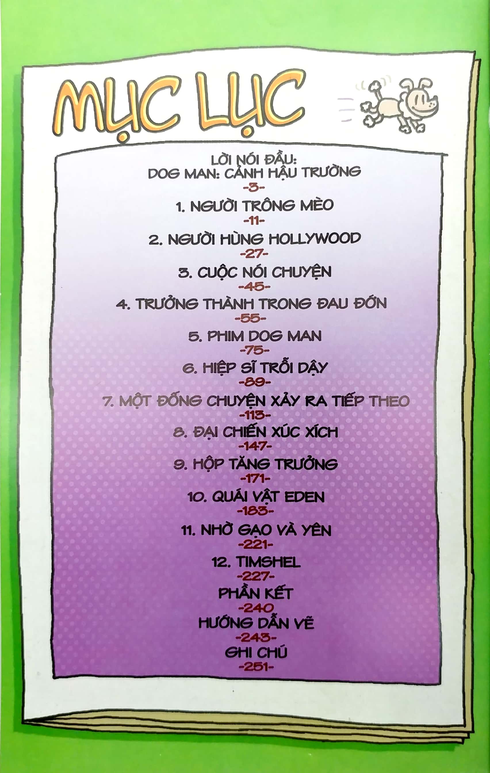 bộ dog man 4 - dog man và nhóc mèo - Ảnh 3