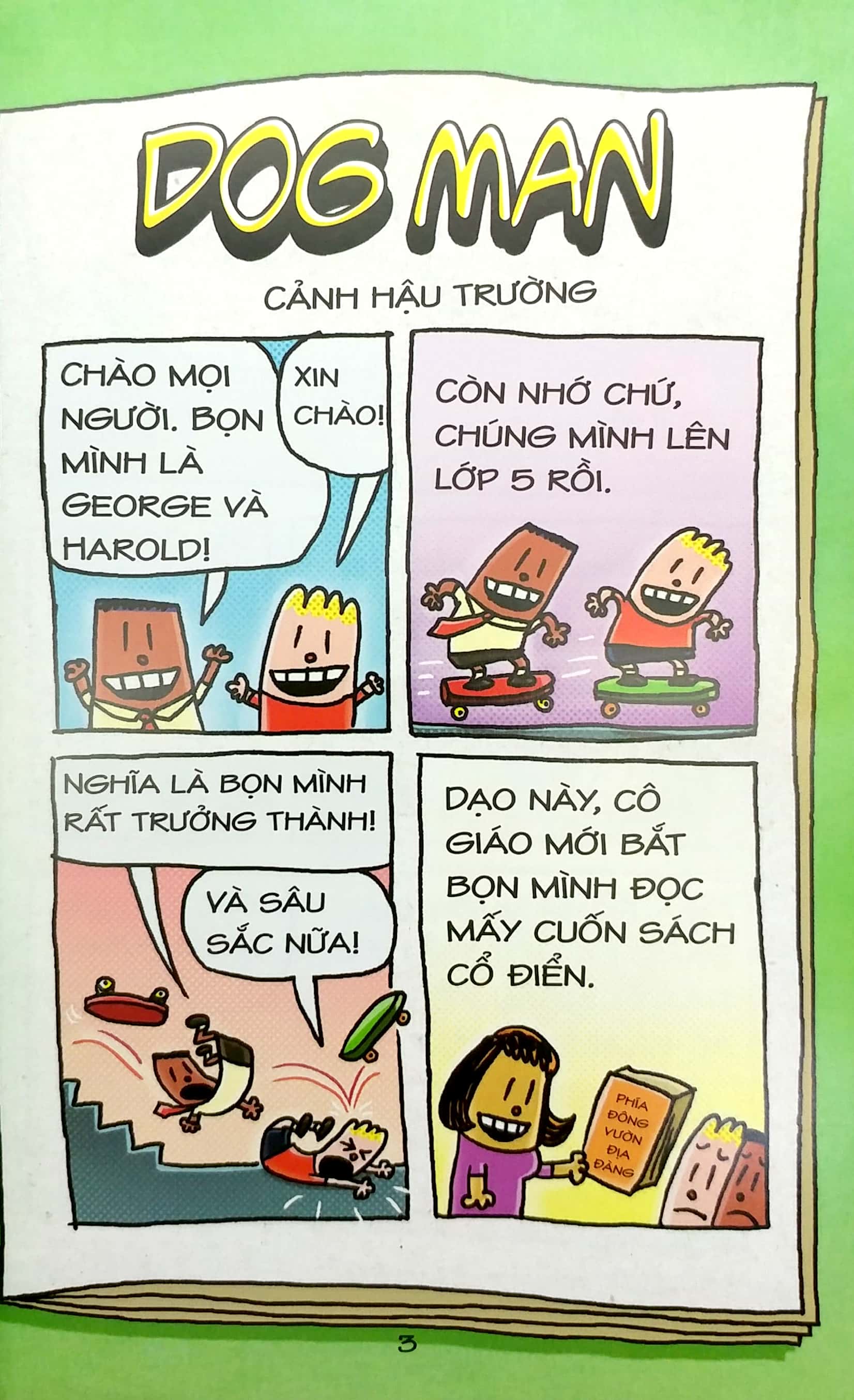 bộ dog man 4 - dog man và nhóc mèo - Ảnh 4