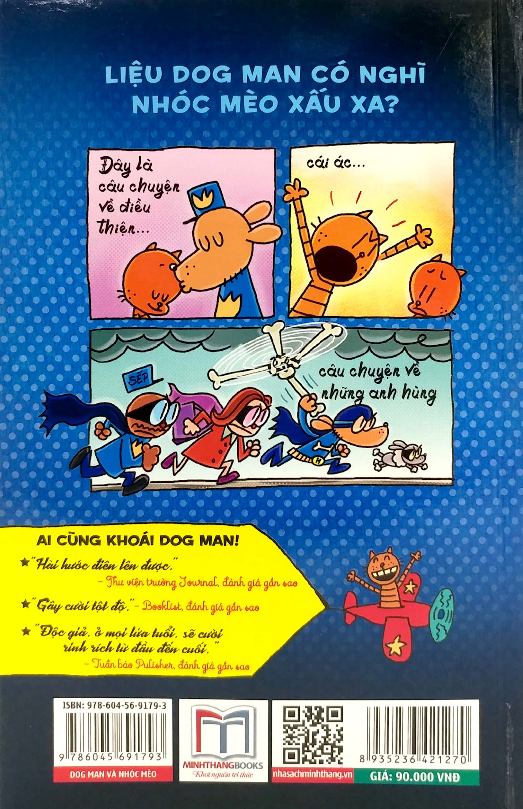 bộ dog man 4 - dog man và nhóc mèo - Ảnh 7