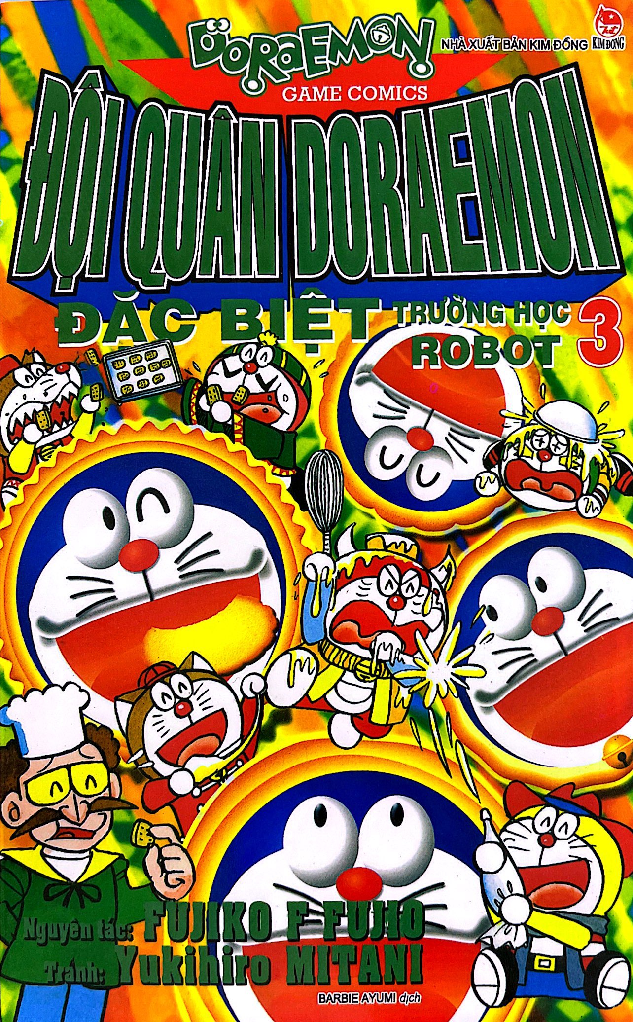 bộ đội quân doraemon đặc biệt - trường học robot - tập 3 (tái bản 2022) - Ảnh 3