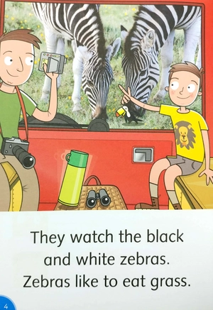 bộ dolphin readers level 1: on safari - Ảnh 6