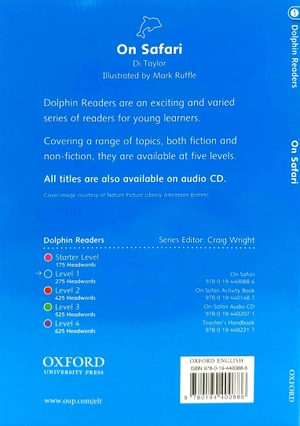 bộ dolphin readers level 1: on safari - Ảnh 7