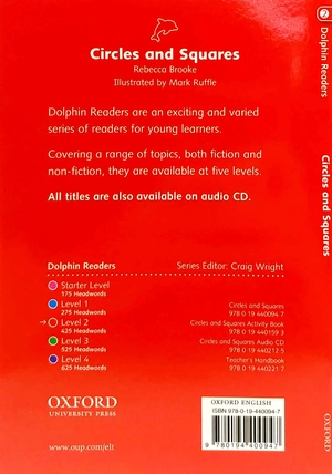 bộ dolphin readers level 2: circles and squares - Ảnh 7