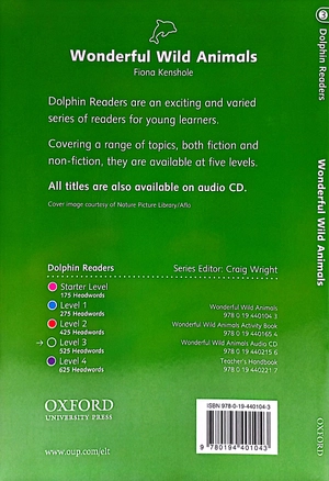 bộ dolphin readers level 3: wonderful wild animals - Ảnh 6