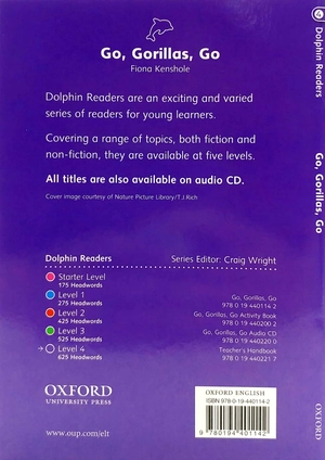 bộ dolphin readers level 4: go, gorillas, go - Ảnh 7