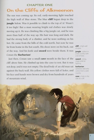 bộ dominoes: two: conan the barbarian: the jewels of gwahlur: tv & film adventure level 2 - Ảnh 5