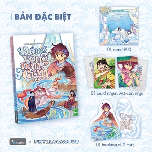 bộ đồng vọng dân gian - tập 2 - bản đặc biệt - tặng kèm 1 bookmark bế hình nhân vật + 2 card nhân vật cán nhũ + 1 card pvc - Ảnh 2