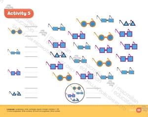bộ doodle town 2 math skills pad - Ảnh 6
