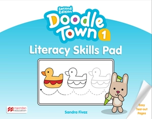 bộ doodle town level 1 literracy skill pad 2nd edition - Ảnh 2