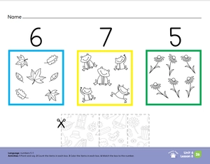 bộ doodle town level 1 math skills pad 2nd edition - Ảnh 6