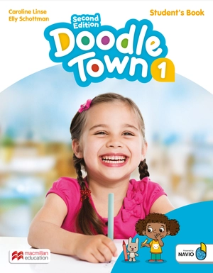 bộ doodle town level 1 student´s book + navio app 2nd edition - Ảnh 2