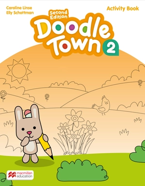 bộ doodle town level 2 activity book 2nd edition - Ảnh 2