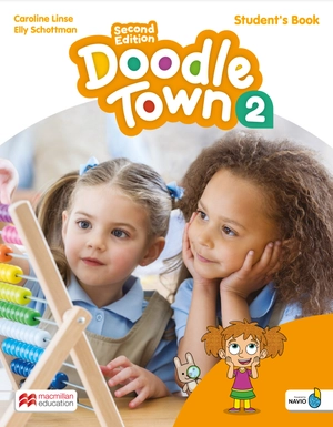 bộ doodle town level 2 student´s book + navio app 2nd edition - Ảnh 2