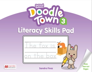 bộ doodle town level 3 literracy skill pad 2nd edition - Ảnh 2