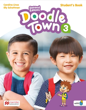 bộ doodle town level 3 student´s book + navio app 2nd edition - Ảnh 2