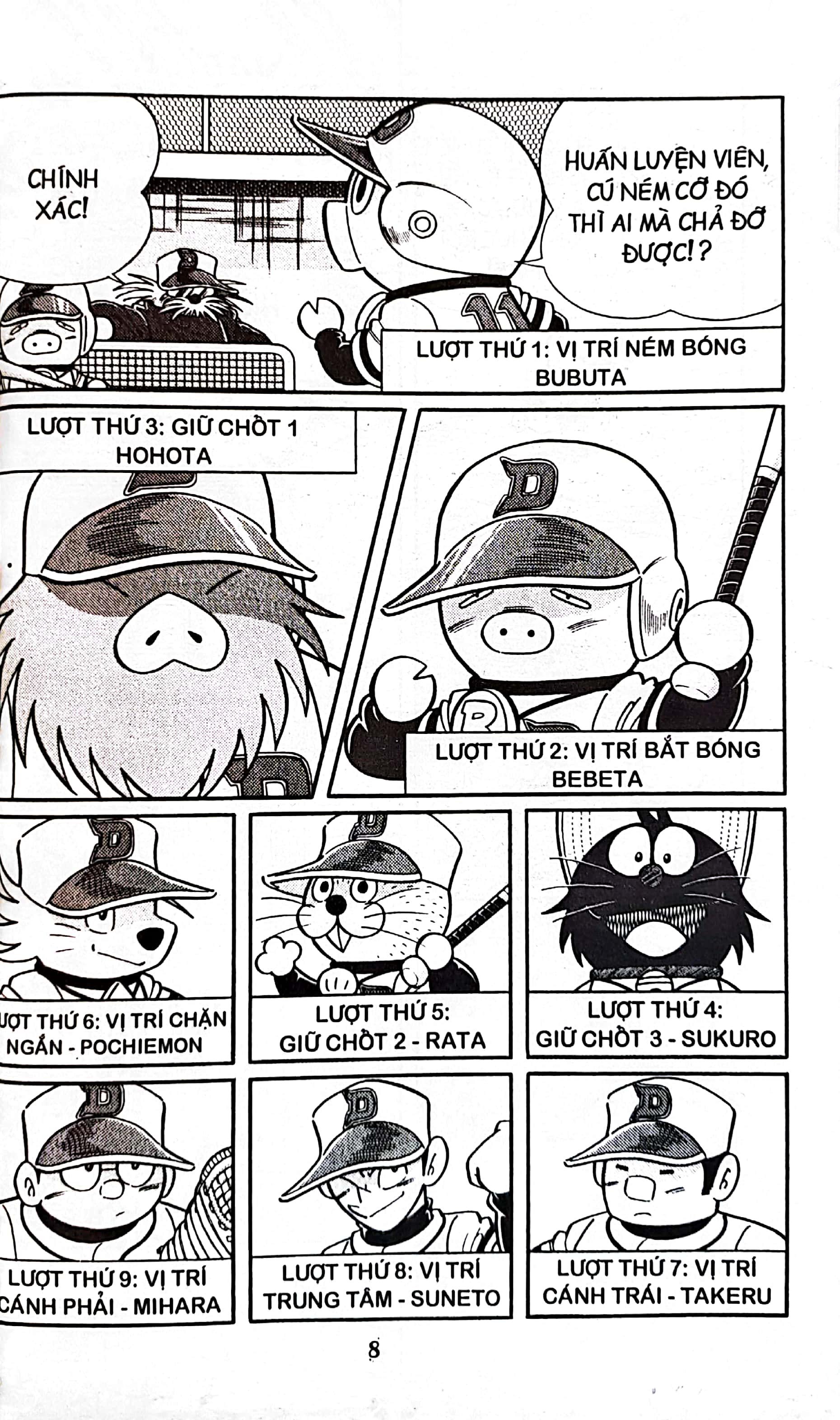 bộ doraemon bóng chày - truyền kì về bóng chày siêu cấp - tập 21 (tái bản 2023) - Ảnh 7