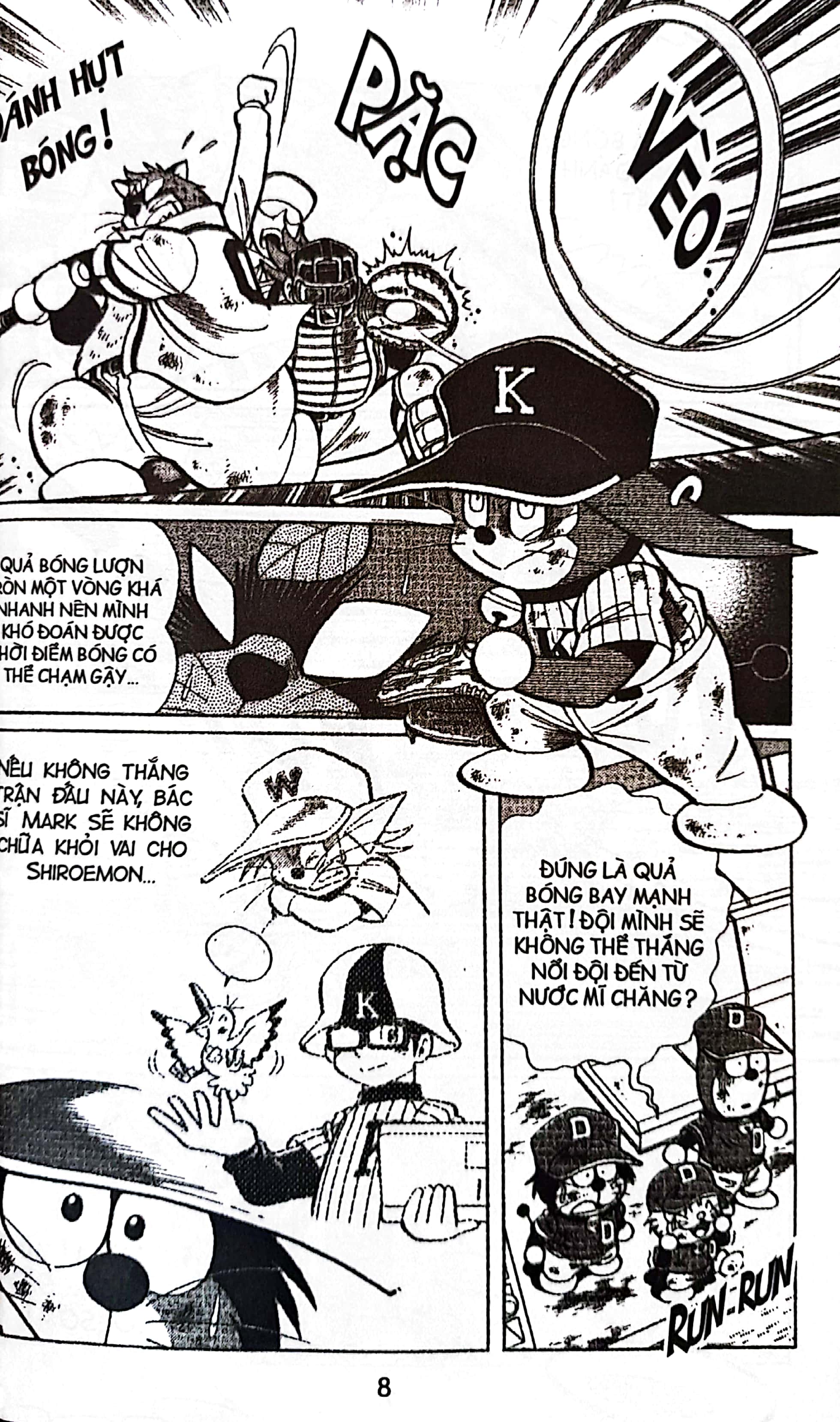 bộ doraemon bóng chày - truyền kì về bóng chày siêu cấp - tập 5 (tái bản 2023) - Ảnh 7