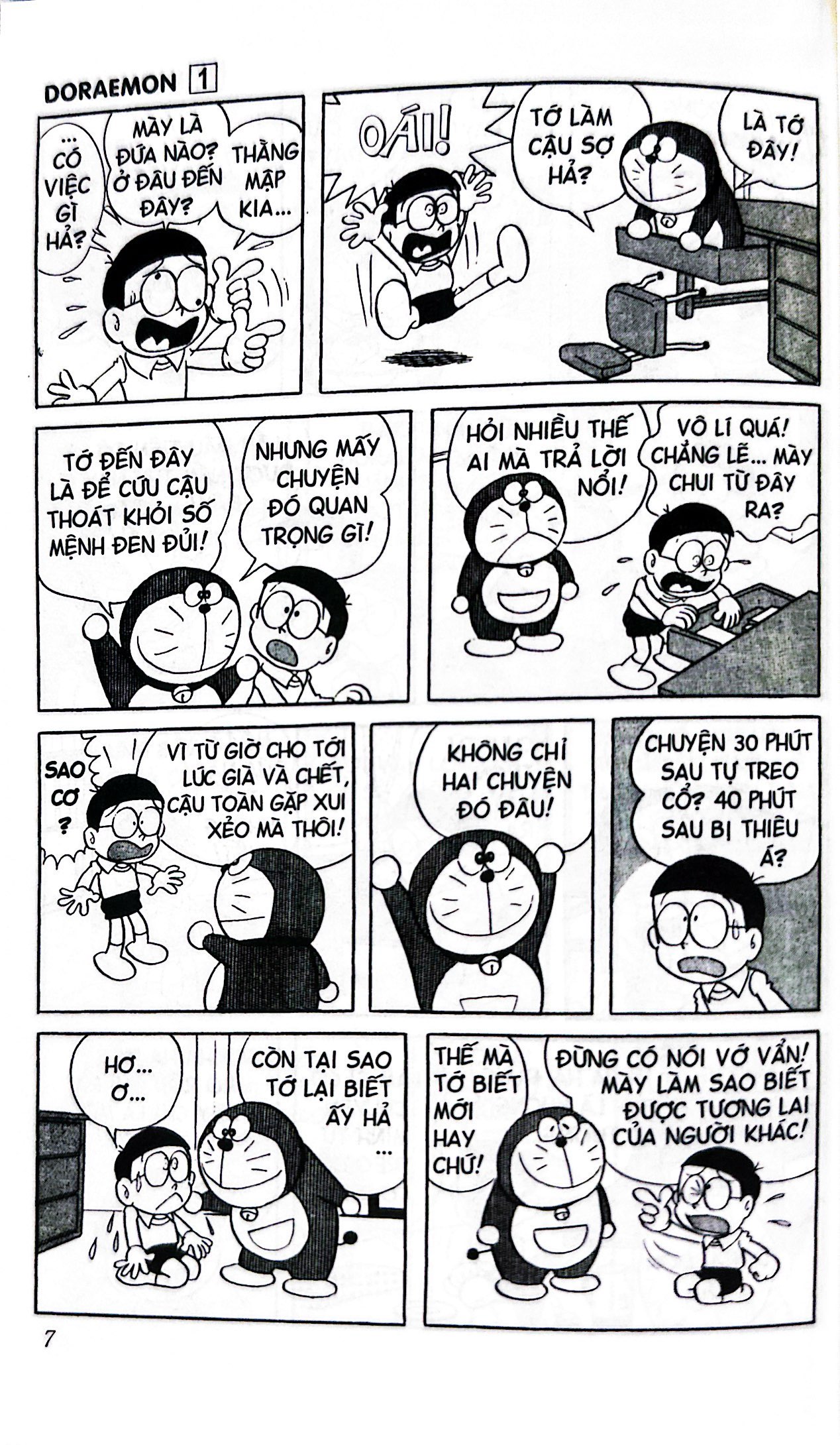 bộ doraemon - chú mèo máy đến từ tương lai - tập 1 (tái bản 2023) - Ảnh 6