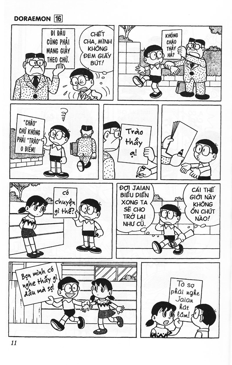 bộ doraemon - chú mèo máy đến từ tương lai - tập 16 (tái bản 2023) - Ảnh 9