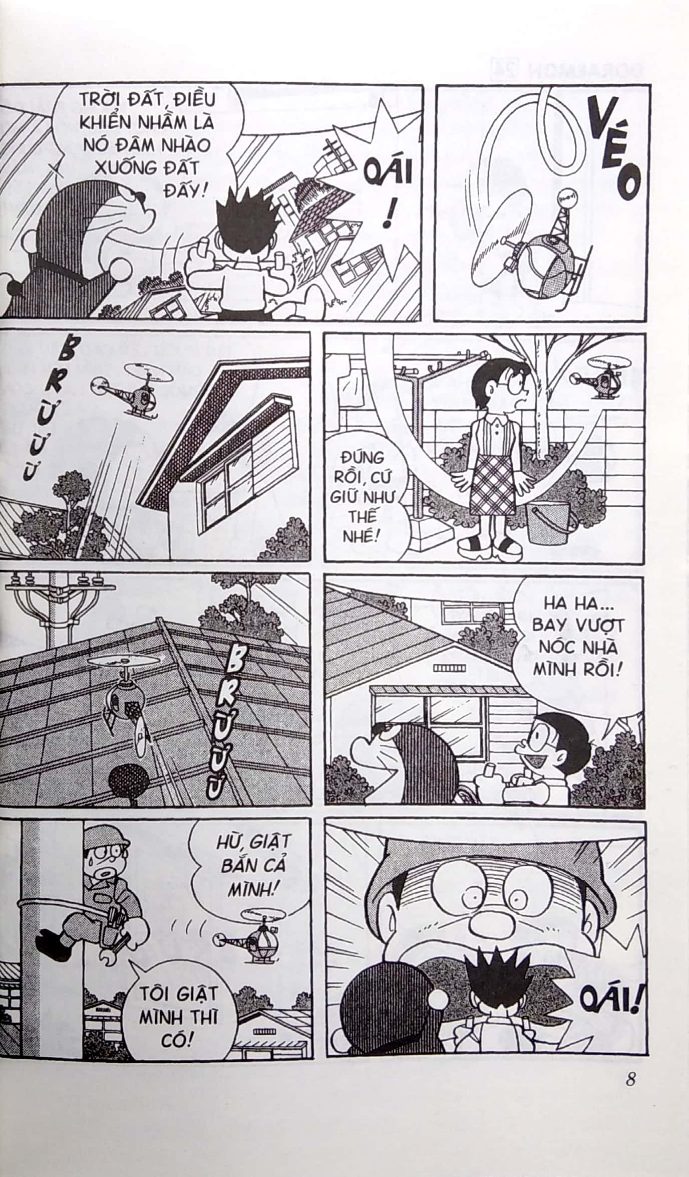 bộ doraemon - chú mèo máy đến từ tương lai - tập 24 (tái bản 2023) - Ảnh 5