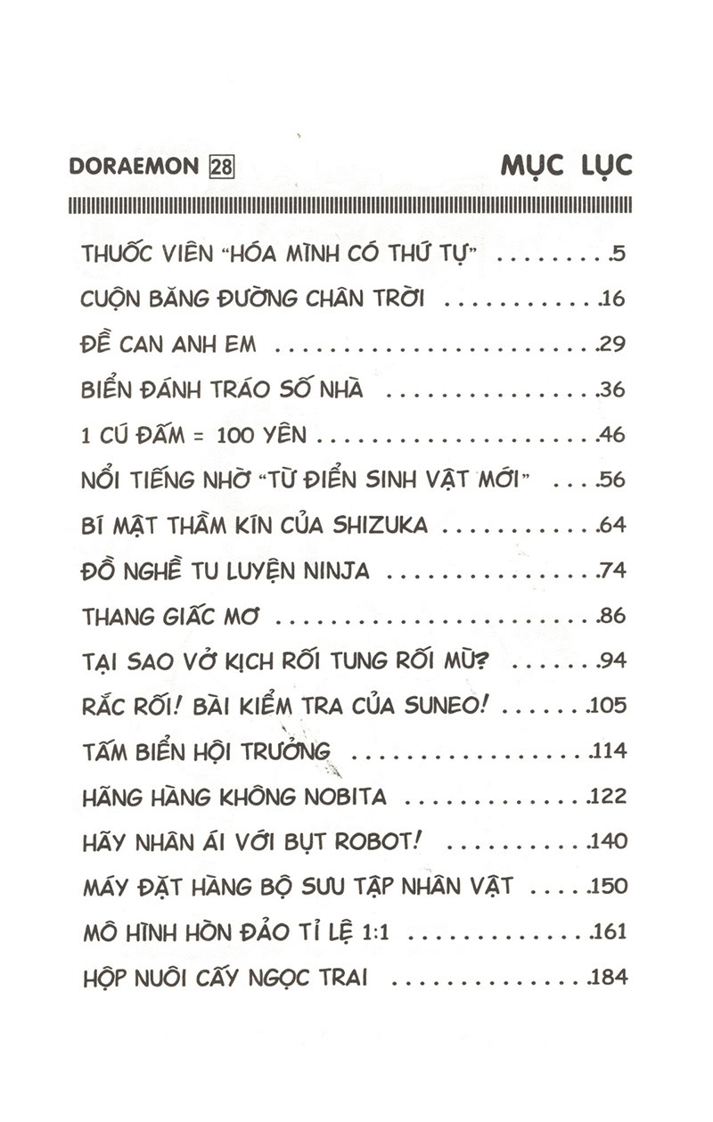 bộ doraemon - chú mèo máy đến từ tương lai - tập 28 (tái bản 2023) - Ảnh 2