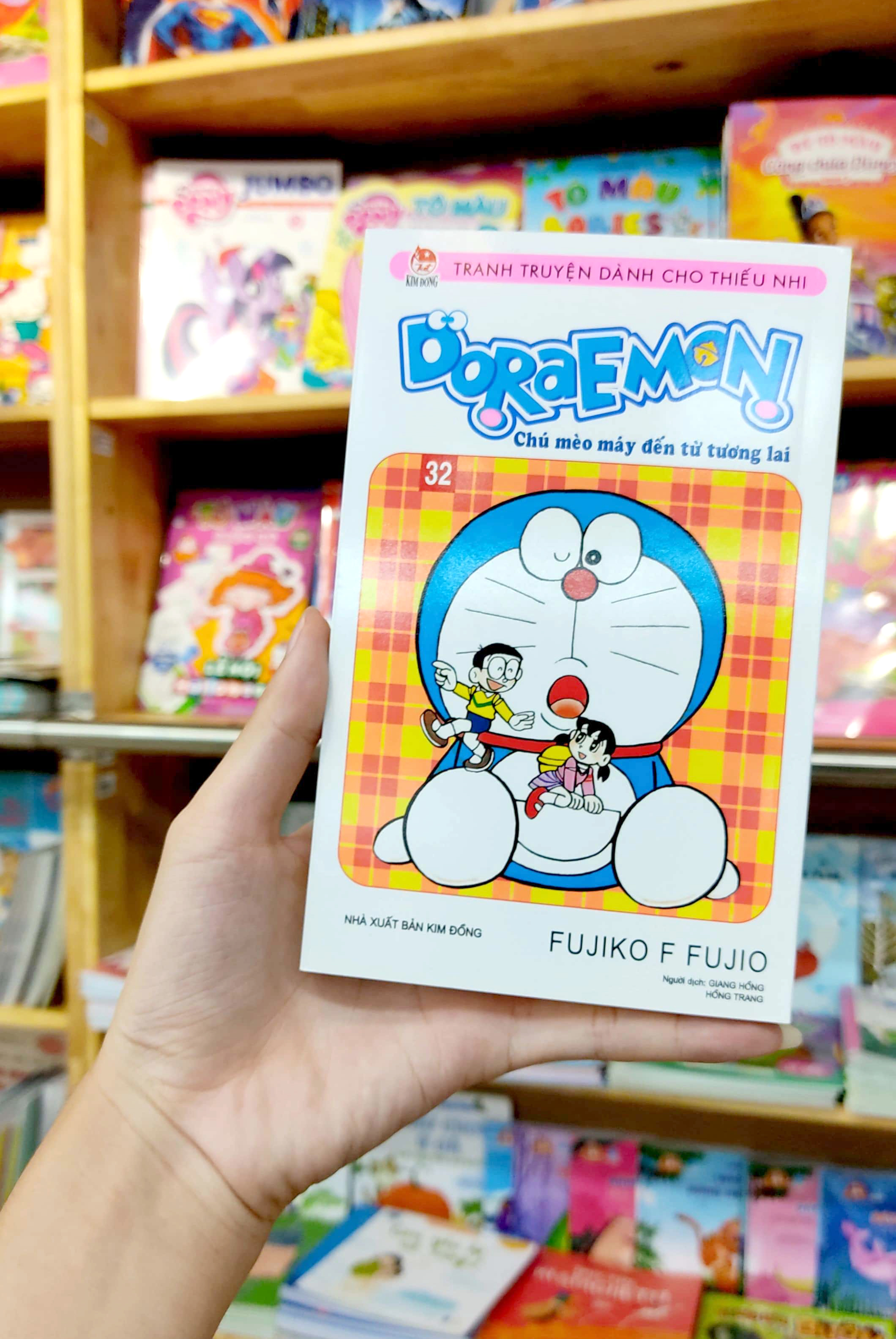 bộ doraemon - chú mèo máy đến từ tương lai - tập 32 (tái bản 2023) - Ảnh 8