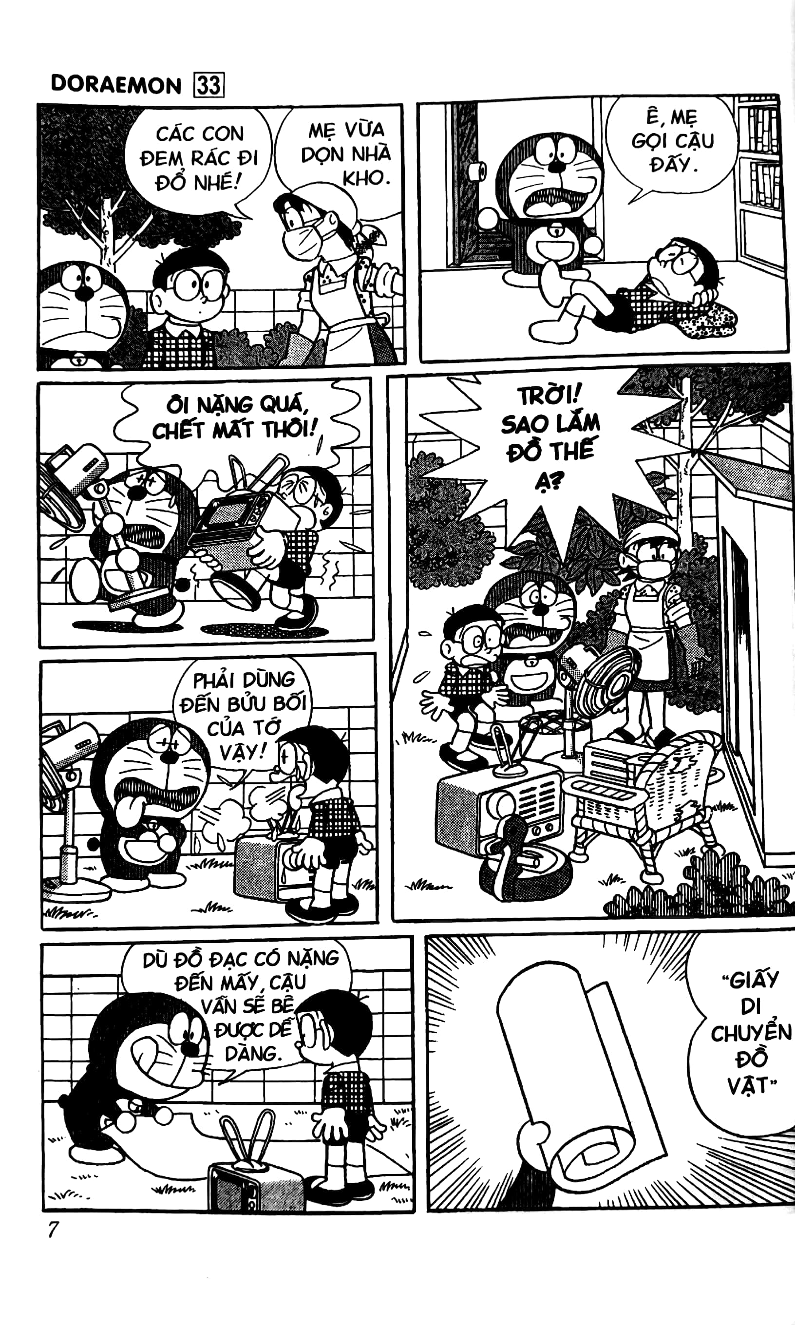 bộ doraemon - chú mèo máy đến từ tương lai - tập 33 (tái bản 2023) - Ảnh 5