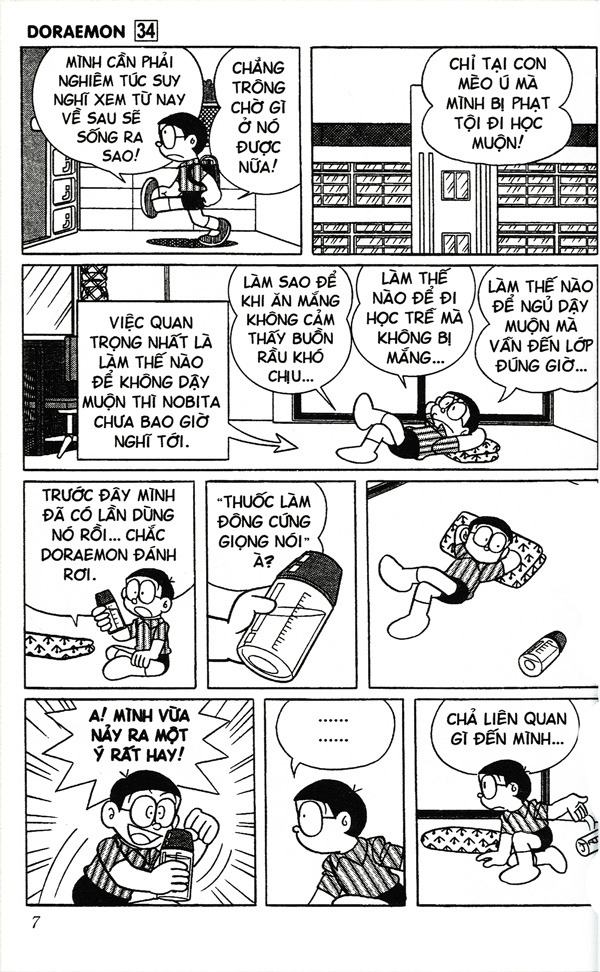 bộ doraemon - chú mèo máy đến từ tương lai - tập 34 (tái bản 2023) - Ảnh 4
