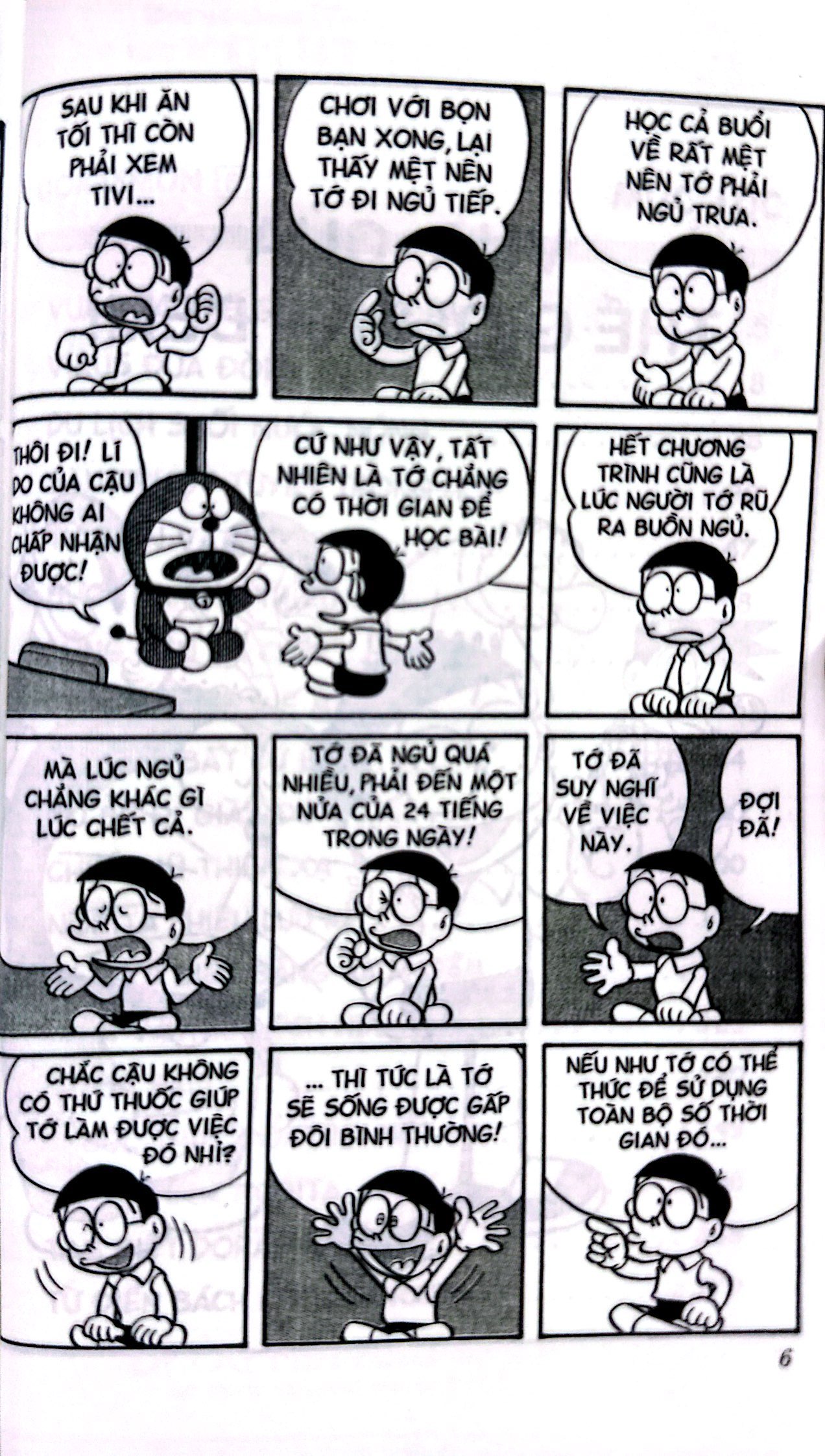 bộ doraemon - chú mèo máy đến từ tương lai - tập 6 (tái bản 2023) - Ảnh 5