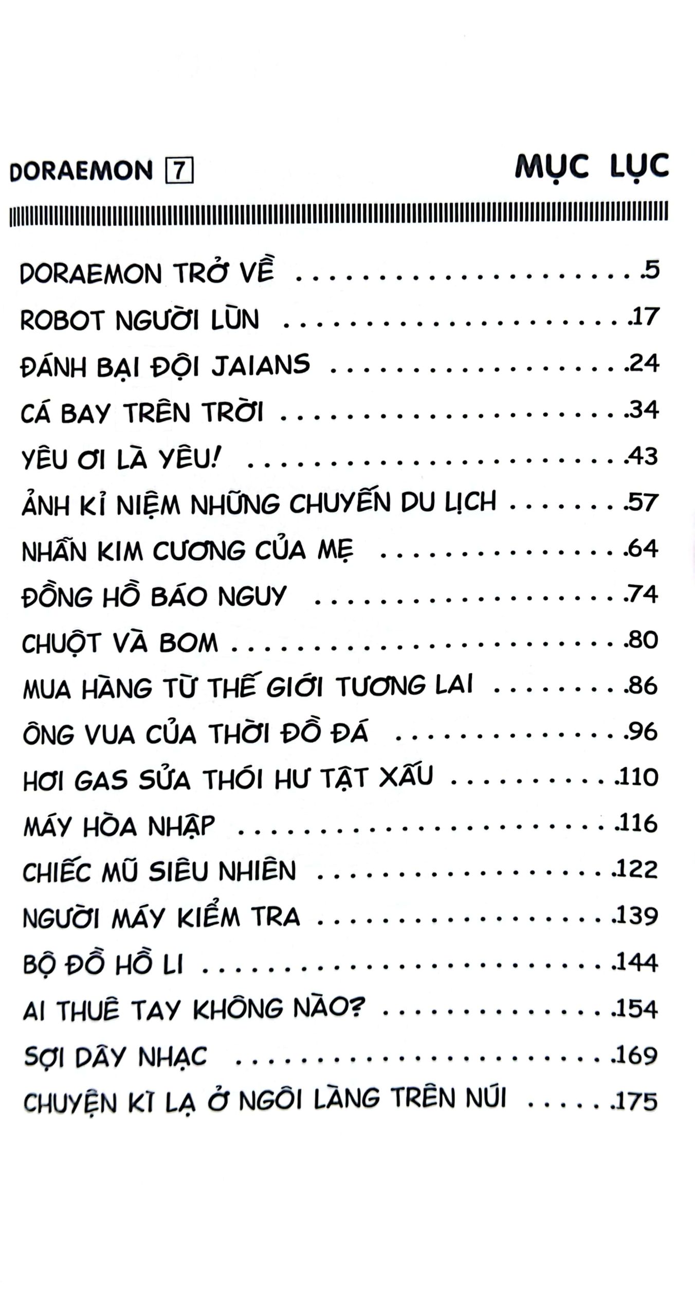 bộ doraemon - chú mèo máy đến từ tương lai - tập 7 (tái bản 2023) - Ảnh 3