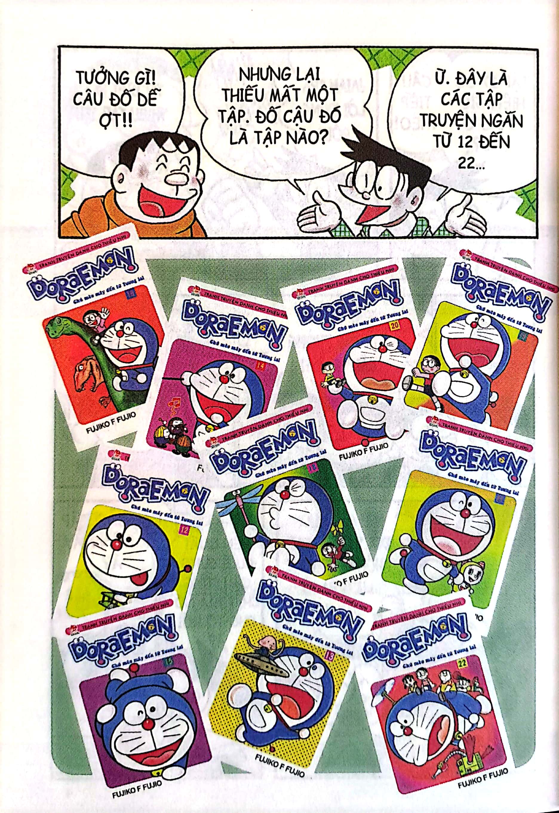 bộ doraemon đố vui - tập 2 - doraemon và những người bạn (tái bản 2023) - Ảnh 5