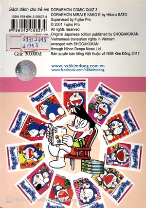 bộ doraemon đố vui tập 3 - doraemon quá khứ và tương lai (tái bản 2019) - Ảnh 12