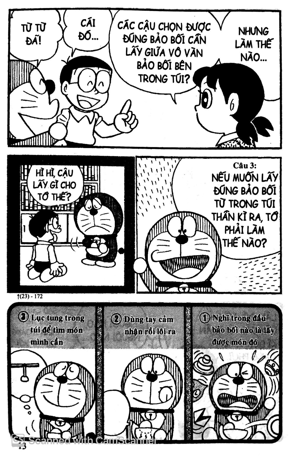 bộ doraemon đố vui - tập 3 - doraemon quá khứ và tương lai (tái bản 2023) - Ảnh 10