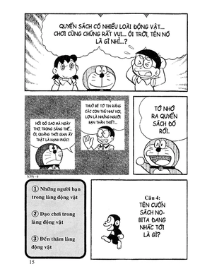 bộ doraemon đố vui tập 4 - doraemon chú mèo máy thông minh (tái bản 2019) - Ảnh 11