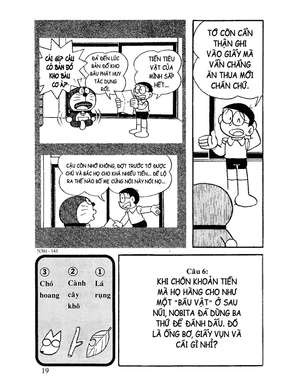bộ doraemon đố vui tập 4 - doraemon chú mèo máy thông minh (tái bản 2019) - Ảnh 15