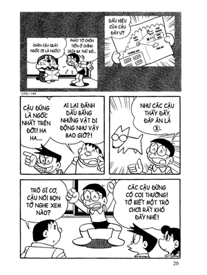 bộ doraemon đố vui tập 4 - doraemon chú mèo máy thông minh (tái bản 2019) - Ảnh 16
