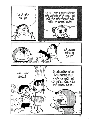 bộ doraemon đố vui tập 4 - doraemon chú mèo máy thông minh (tái bản 2019) - Ảnh 8