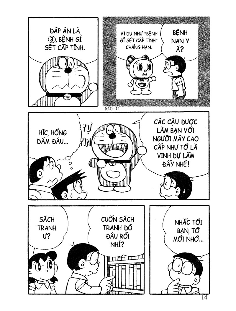 bộ doraemon đố vui - tập 4 - doraemon chú mèo máy thông minh (tái bản 2023) - Ảnh 10